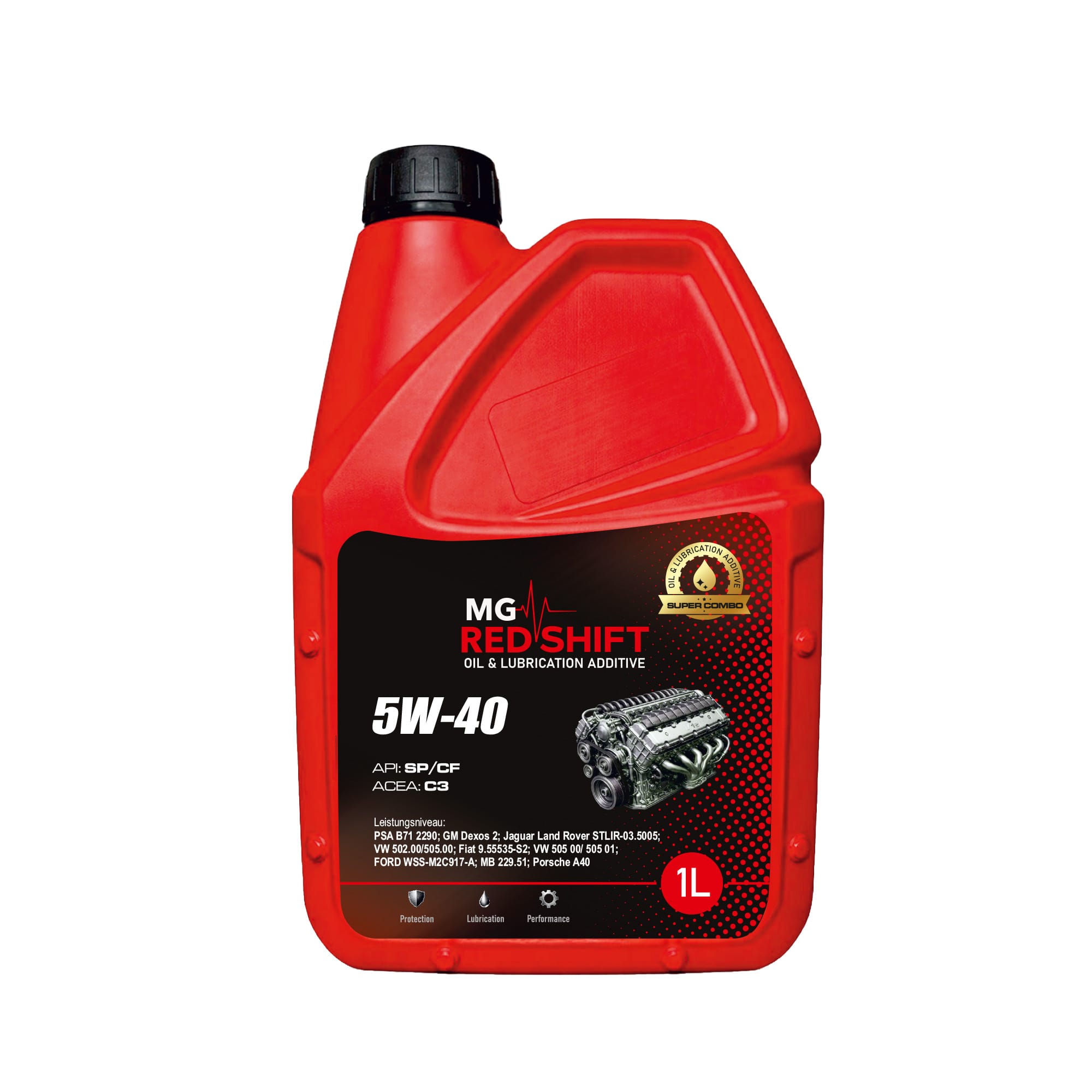MG Red Shift <br>5W-40 1L